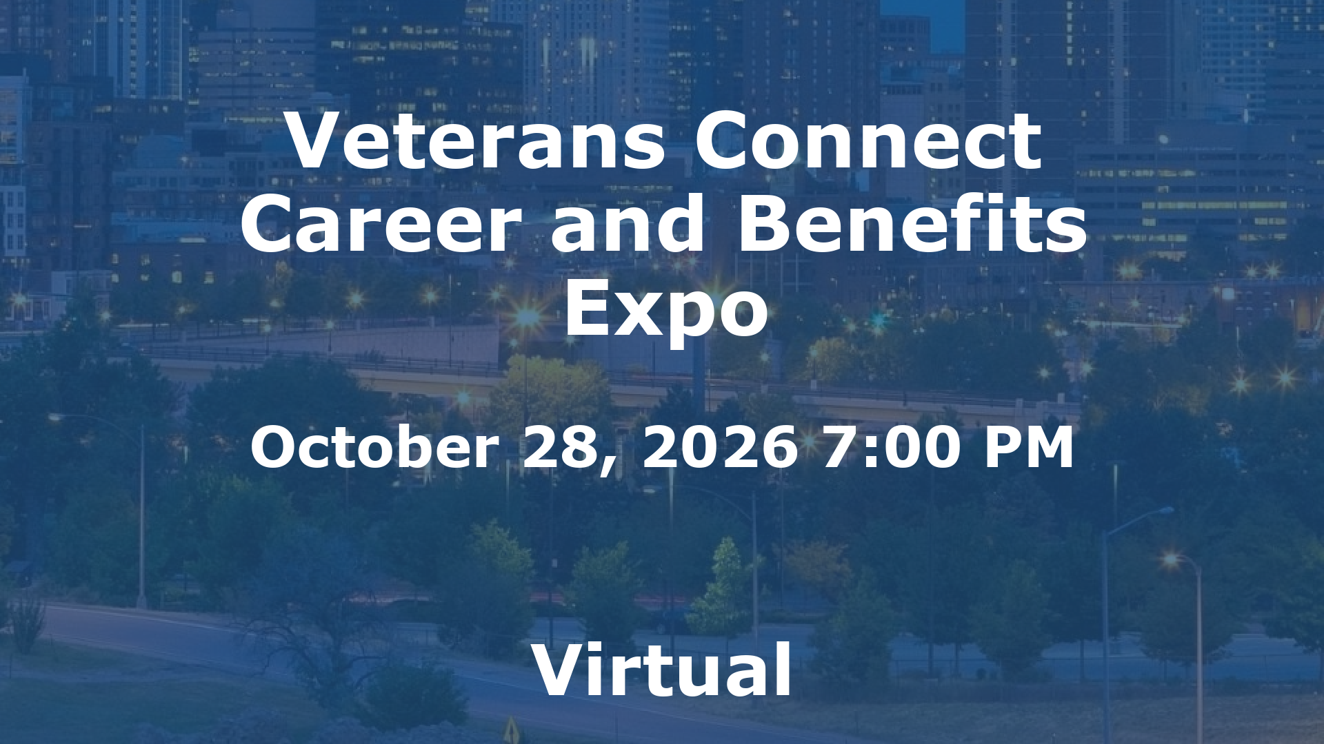 Veterans Connect Career and Benefits Expo event image